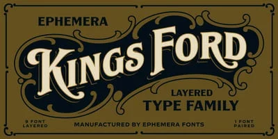 Ephemera Kingsford Font