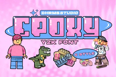 Epoxy - Y2K Font Family