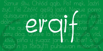 erqif Font