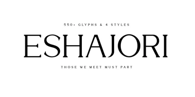 Eshajori Font