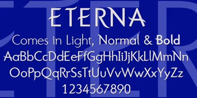 Eterna Font