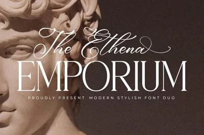 Ethena Emporium Font Duo