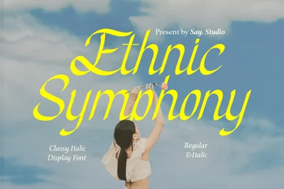 Ethnic Symphony - Duo Font