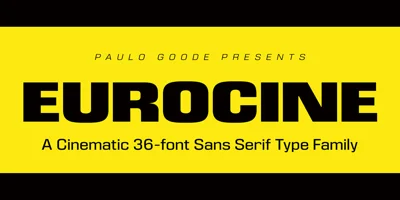 Eurocine Font