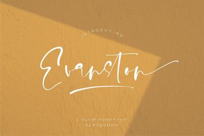 Evanston - Stylish Modern Font Free Download