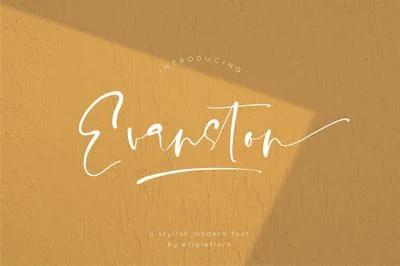 Evanston - Stylish Modern Font