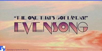 Evensong Font