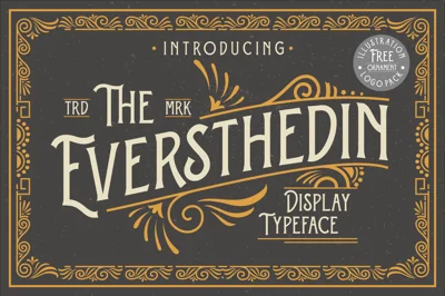 Eversthedin + Extras Font