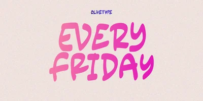 Every Friday Font