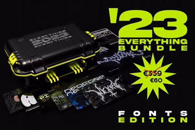 Everything Bundle '23 - Fonts Bundle Free Download