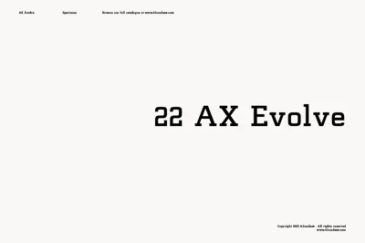 Evolve Stylish Font
