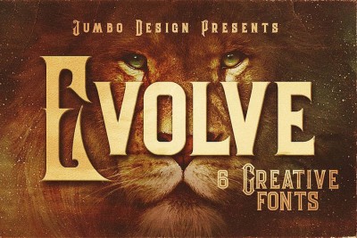 Evolve - Vintage Style Font