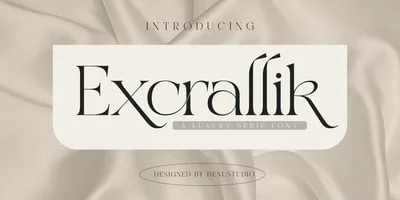 Excrallik Font