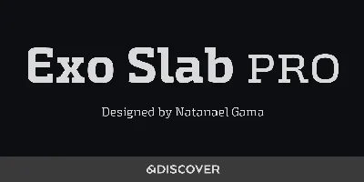 Exo Slab Pro Font