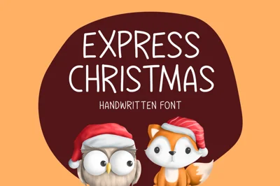 Express Christmas Typeface