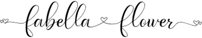 Fabella Flower Font
