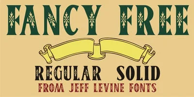 Fancy Free JNL Font