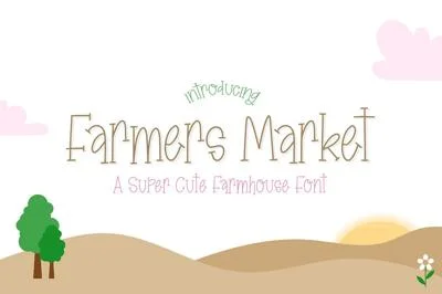 Farmers Market Font