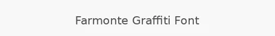 Farmonte Graffiti Font