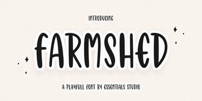 Farmshed Font
