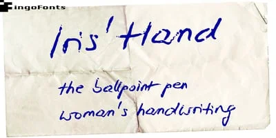Fast Hand Font
