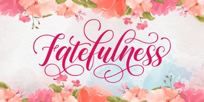 Fatefulness Font