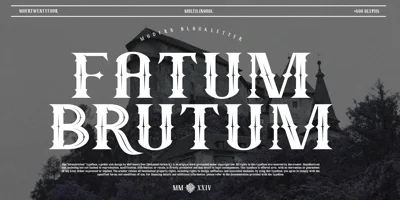 Fatumbrutum Font