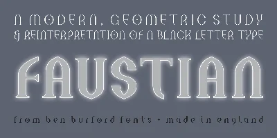 Faustian Font