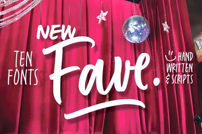 Fave™ Set (10 fonts) Free Download