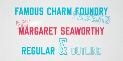 FCF Margaret Seaworthy Font