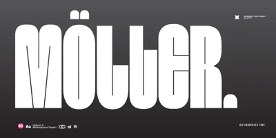 Fd Moller Font