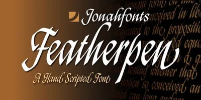 Featherpen Font