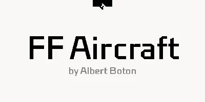 FF Aircraft Font