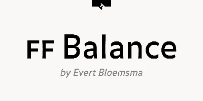 FF Balance Font