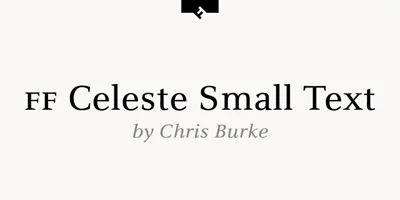 FF Celeste Small Text Font