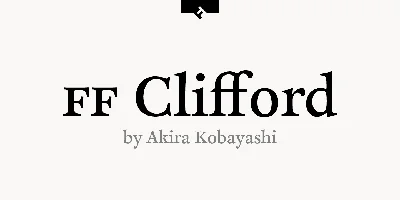 FF Clifford Font