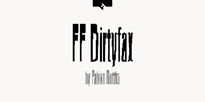 FF Dirtyfax Font