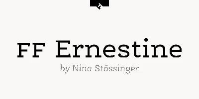 FF Ernestine Font