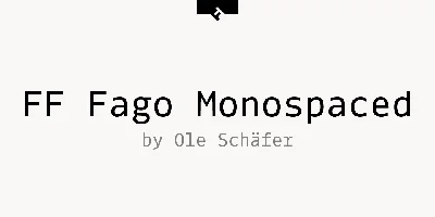 FF Fago Monospaced Font