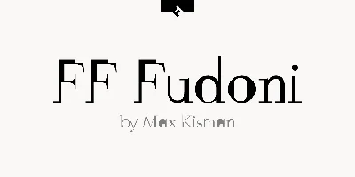 FF Fudoni Font
