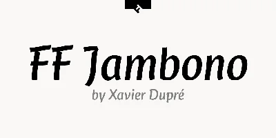 FF Jambono Font