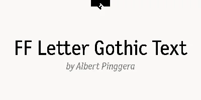 FF Letter Gothic Text Font