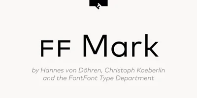 FF Mark Font