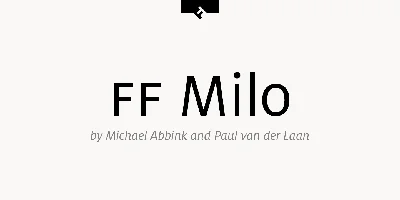 FF Milo Font
