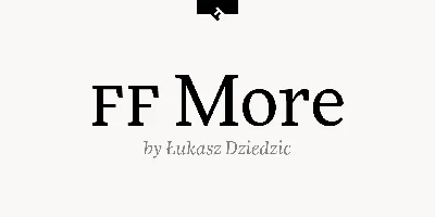 FF More Font