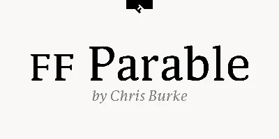 FF Parable Font