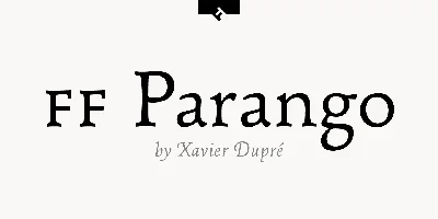 FF Parango Font