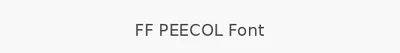 FF PEECOL Font