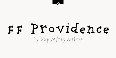 FF Providence Font