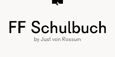 FF Schulbuch Font